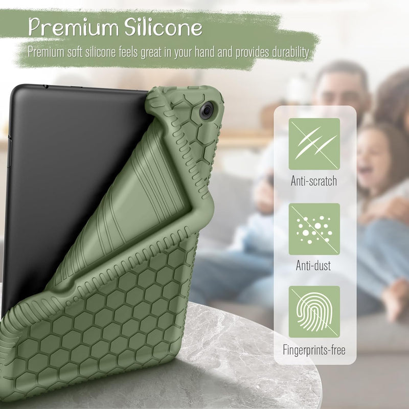 Fire HD 10 (13th Gen 2023) Silicone Back Cover | Fintie