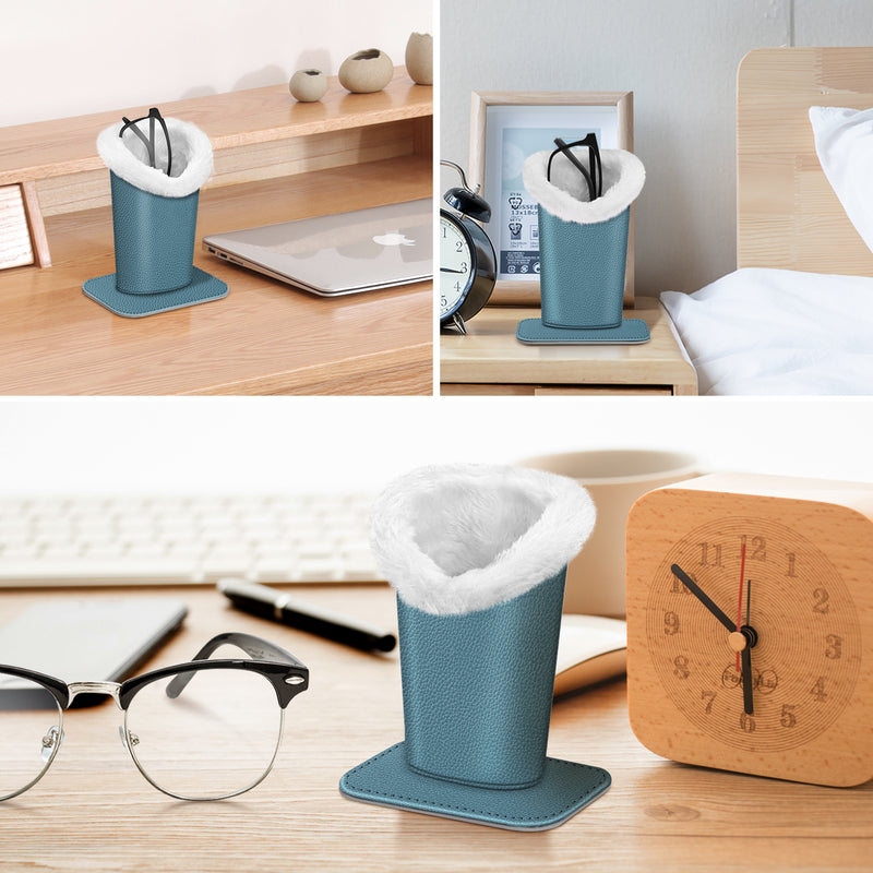 Fintie Plush Lined Eyeglasses Holder with Magnetic Base