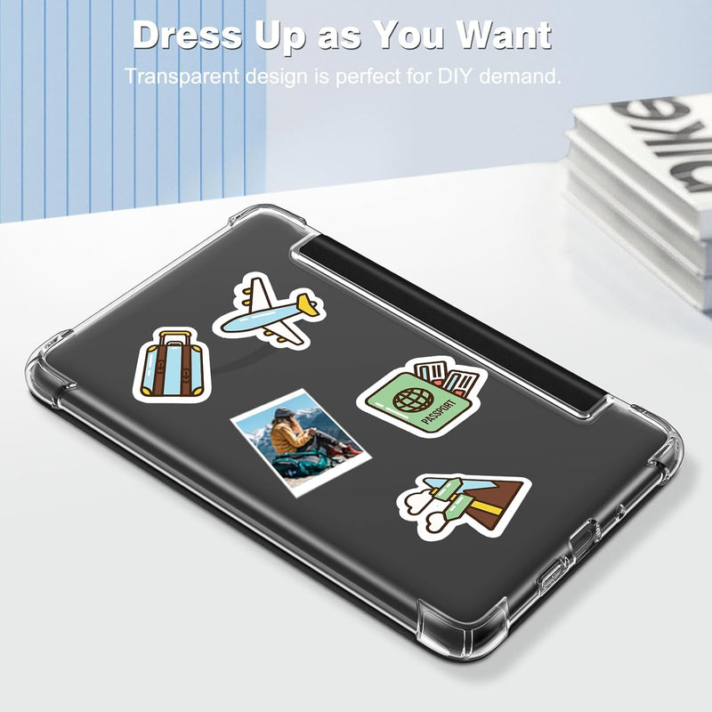 6-Inch Kindle (11th Gen 2024/2022) Slim Case Clear TPU Back Cover | Fintie