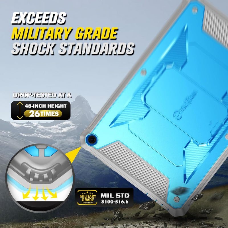 Fire HD 10 (13th Gen 2023) Shockproof Case Built-in Screen Protector | Fintie