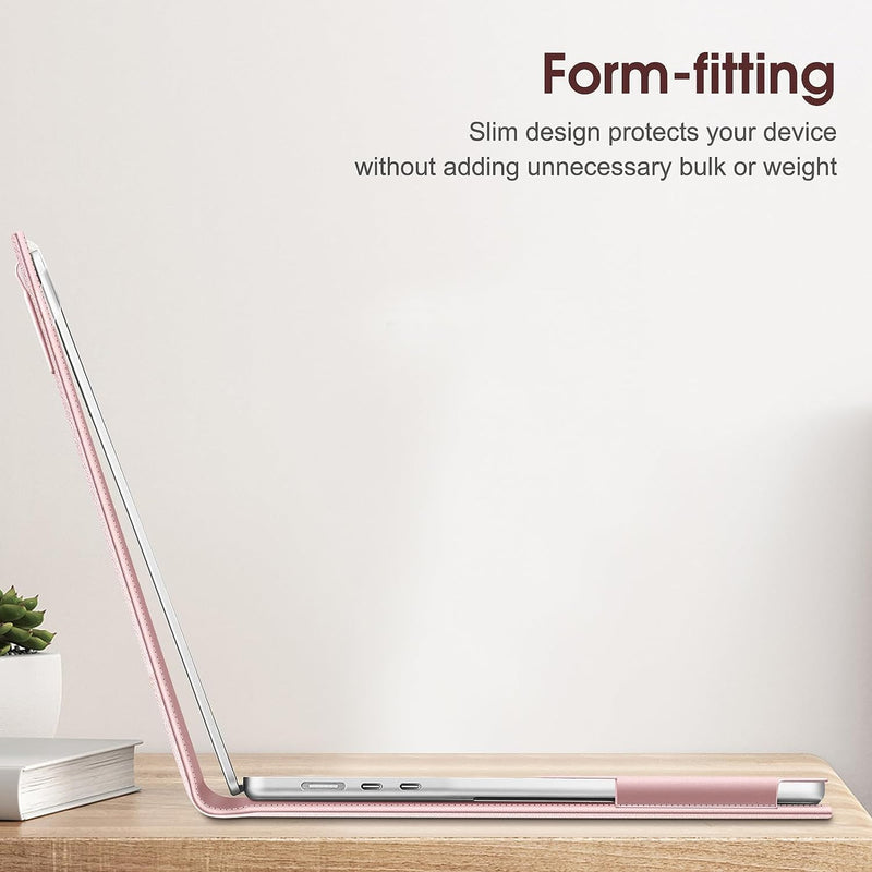 MacBook Air 15 Inch with M4/M3/M2 Chip (Model A3241/A3114/A2941) Sleeve Case Folio Book Cover | Fintie