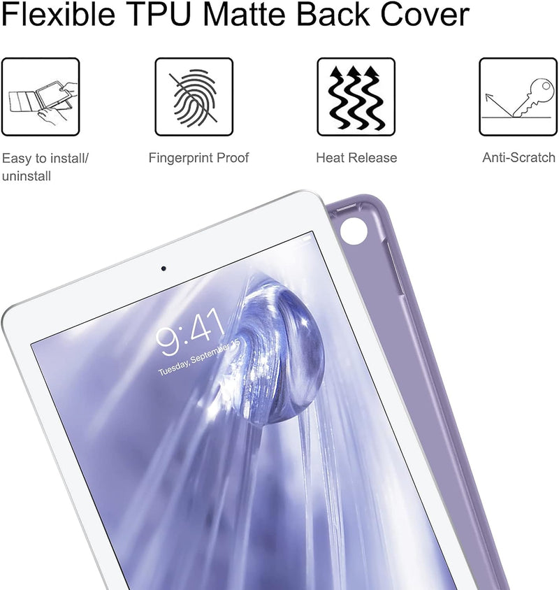 iPad 9th Gen (2021) / iPad 8th Gen / iPad 7th Gen 10.2-Inch Keyboard Case | Fintie