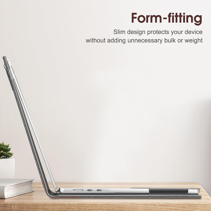 MacBook Air 15 Inch with M4/M3/M2 Chip (Model A3241/A3114/A2941) Sleeve Case Folio Book Cover | Fintie
