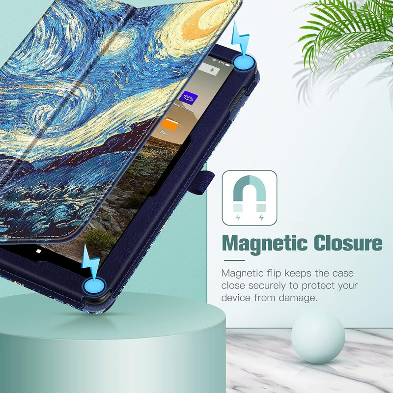 Fire HD 10 (13th Gen 2023, 11th Gen 2021) Folio Slim Case | Fintie