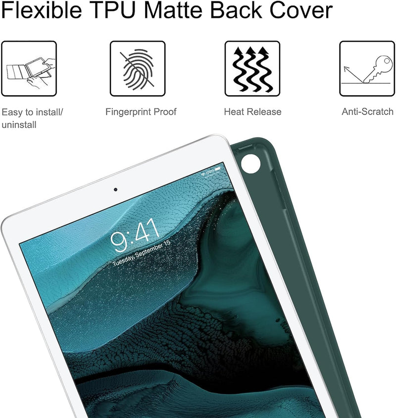 iPad 9th Gen (2021) / iPad 8th Gen / iPad 7th Gen 10.2-Inch Keyboard Case | Fintie