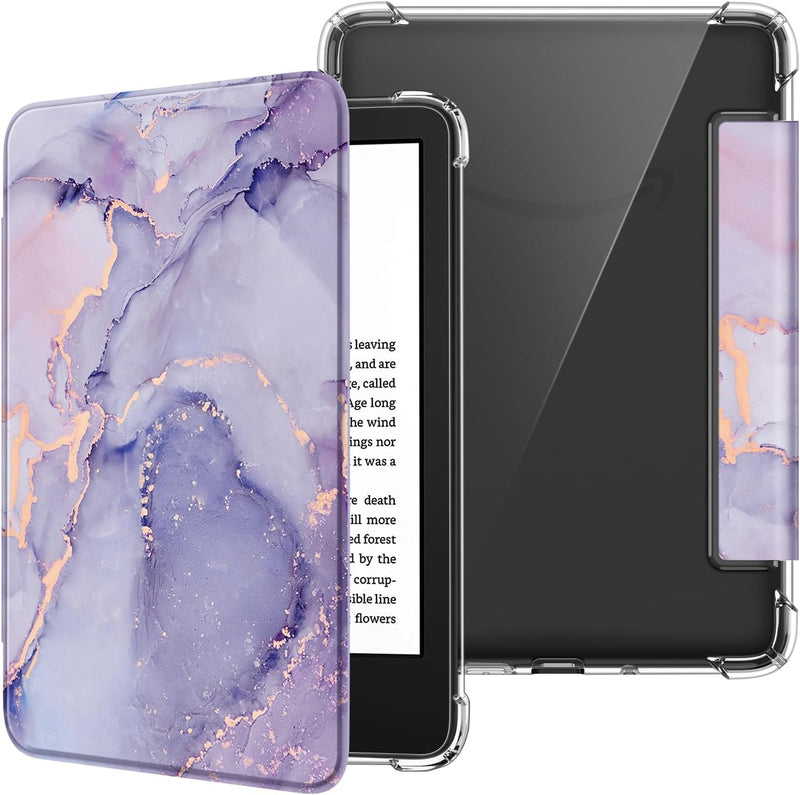 6-Inch Kindle (11th Gen 2024/2022) Slim Case Clear TPU Back Cover | Fintie