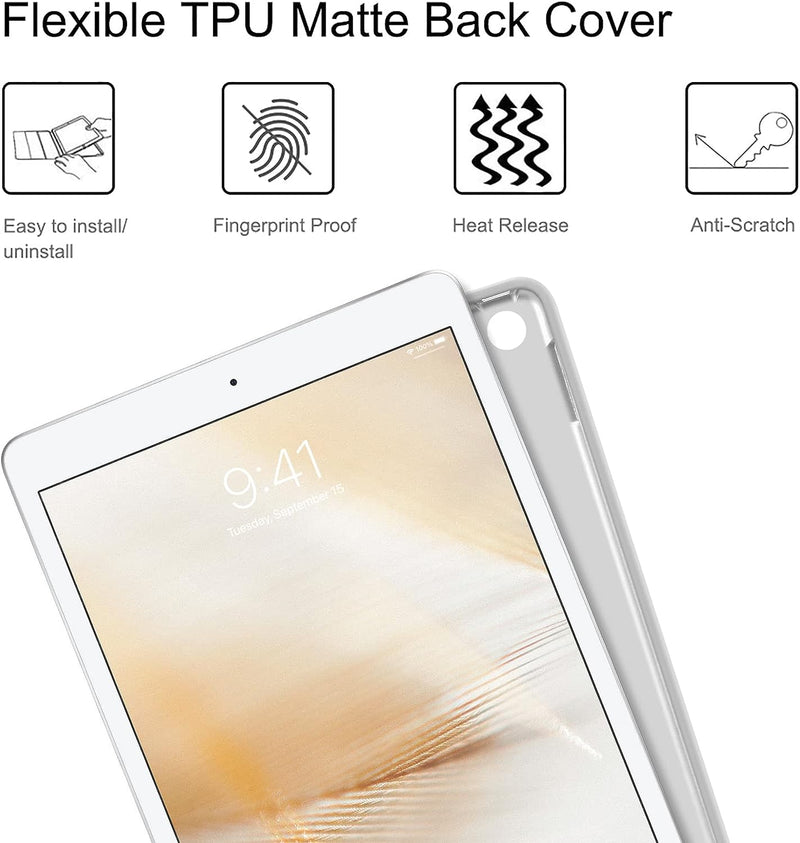 iPad 9th Gen (2021) / iPad 8th Gen / iPad 7th Gen 10.2-Inch Keyboard Case | Fintie