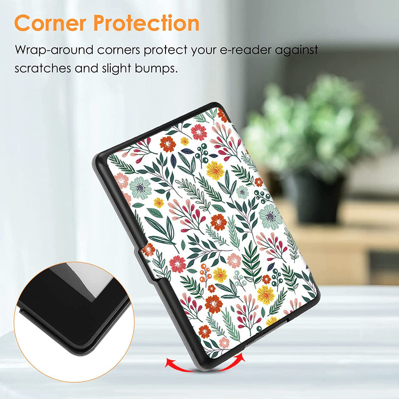 Fintie Case pour 6.8 Kindle Paperwhite 11th Generation-2021 et Kindle  Paperwhite Signature Edition - [Corner Protection] Hard Back Shell Cover  avec