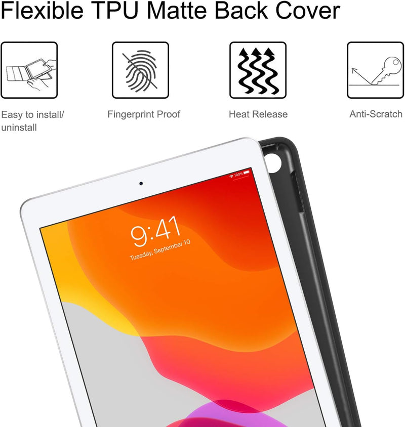 iPad 9 (2021) / iPad 8 / iPad 7 10.2 Inch Keyboard Case | Fintie