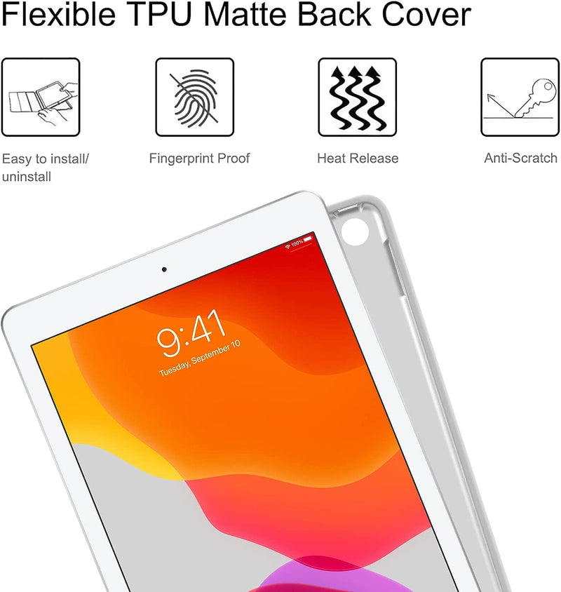 iPad 9th Gen (2021) / iPad 8th Gen / iPad 7th Gen 10.2-Inch Keyboard Case | Fintie