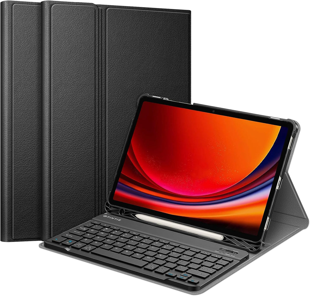 Galaxy Tab S9 11-inch Slim Case with Bluetooth Keyboard Fintie