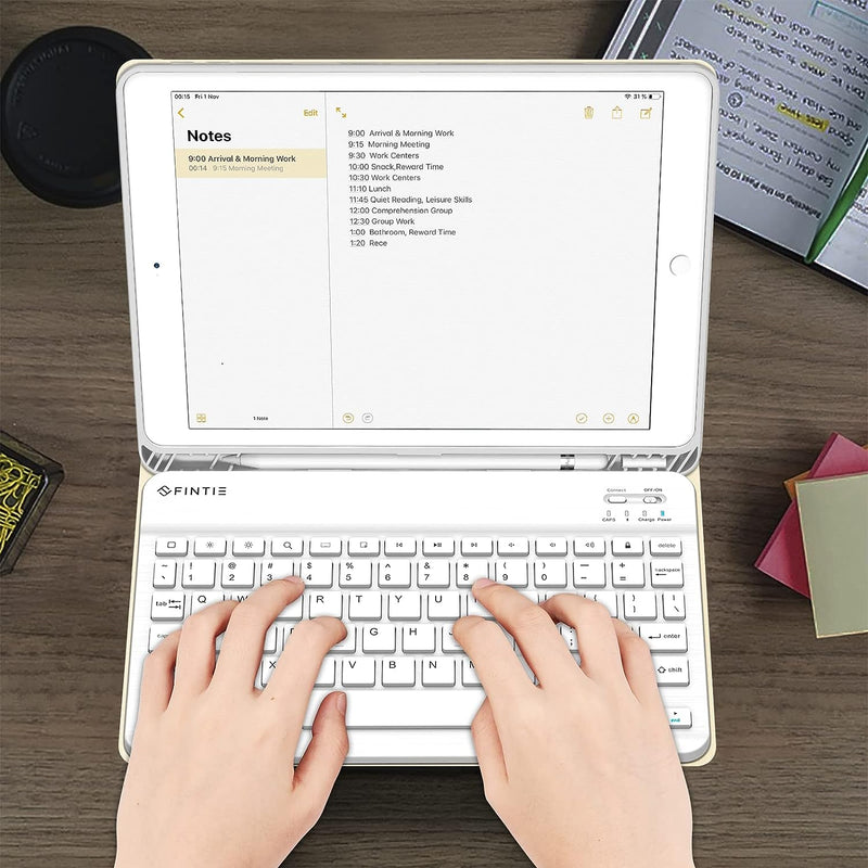 iPad 9th Gen (2021) / iPad 8th Gen / iPad 7th Gen 10.2-Inch Keyboard Case | Fintie