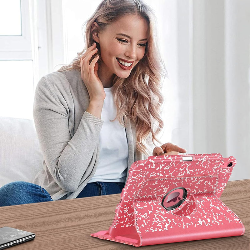 iPad 11-Inch A16 Chip 2025, iPad 10th Gen (2022) 360-Degree Rotating Case w/ Pencil Holder | Fintie