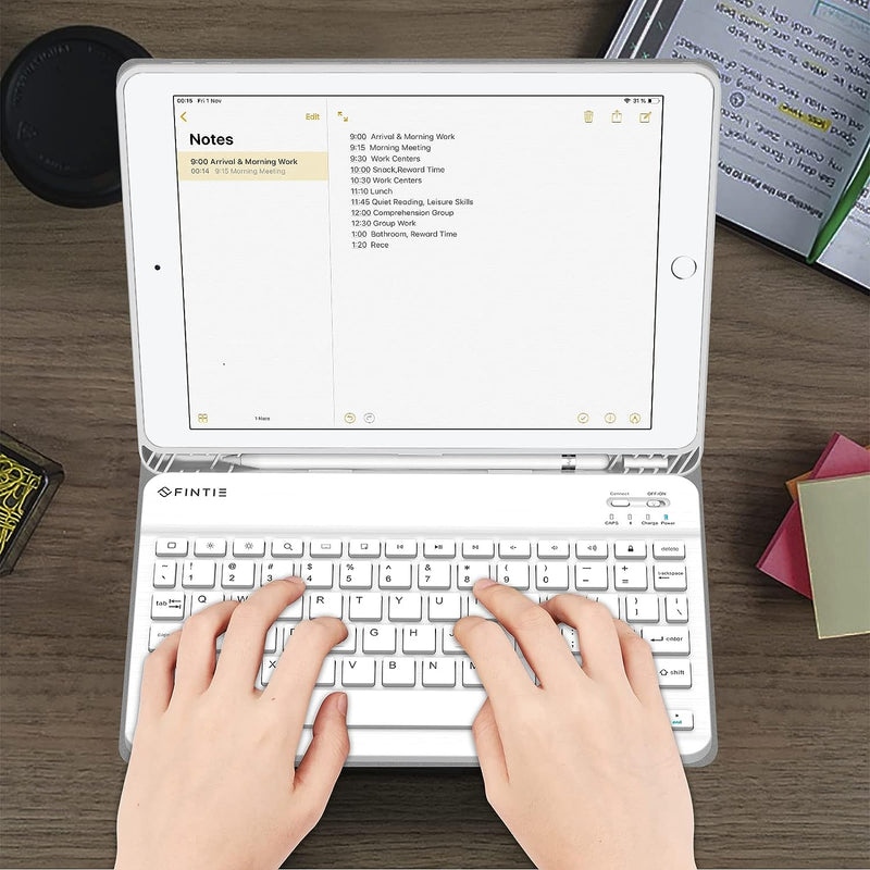 iPad 9th Gen (2021) / iPad 8th Gen / iPad 7th Gen 10.2-Inch Keyboard Case | Fintie