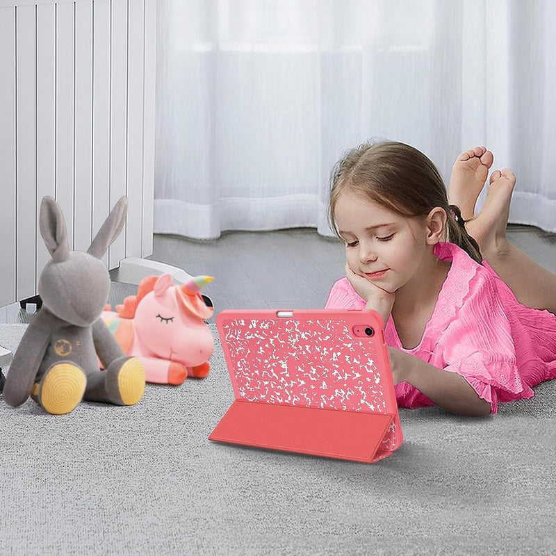 iPad 11-Inch A16 Chip (2025)/iPad 10th Generation 10.9-Inch SlimShell Case w/Soft TPU Stand Back & Pencil Holder | Fintie
