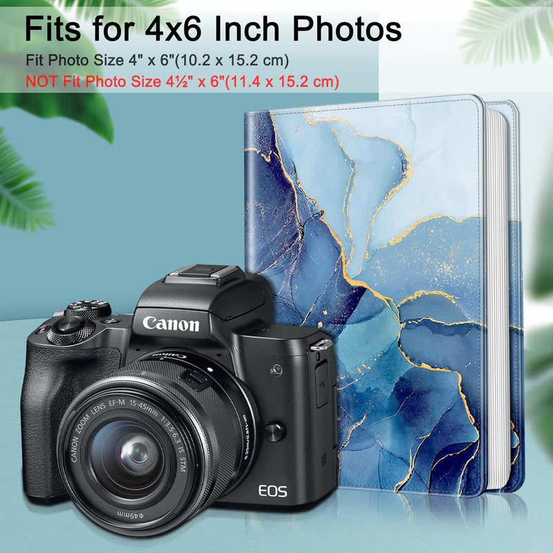 Fintie Photo Album for 4x6" Photos | 112 Pockets