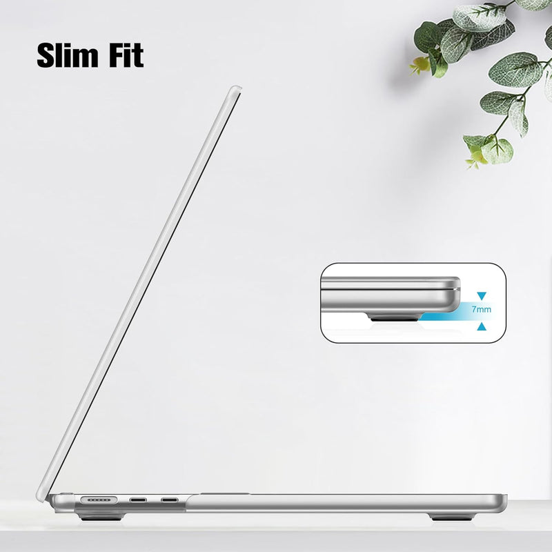 MacBook Air 13.6" M4/M3/M2 Chip (Model A3240/A3113/A2681, 2025/2024/2022) Hard Shell Case | Fintie