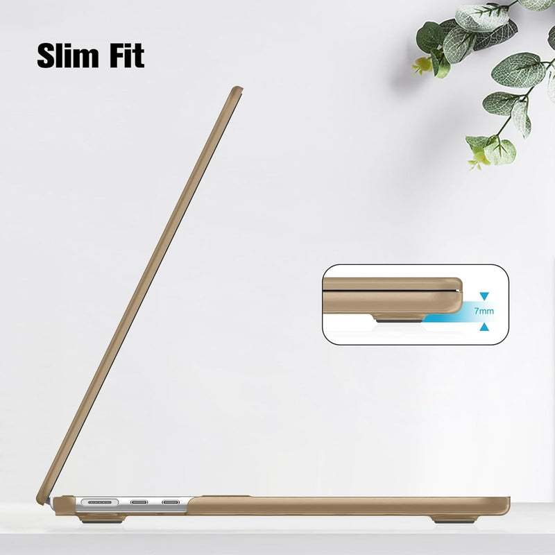 MacBook Air 13.6" M4/M3/M2 Chip (Model A3240/A3113/A2681, 2025/2024/2022) Hard Shell Case | Fintie