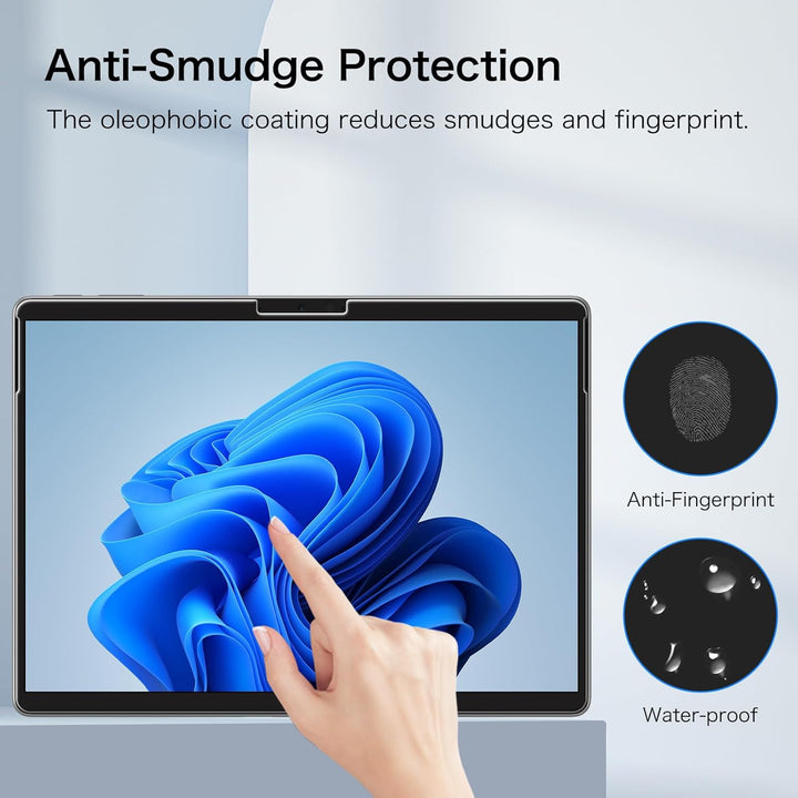 Proteggi schermo da 2 pezzi per Microsoft Surface Pro Vetro Proteggi schermo da 2 pezzi per Microsoft Surface Pro Vetro