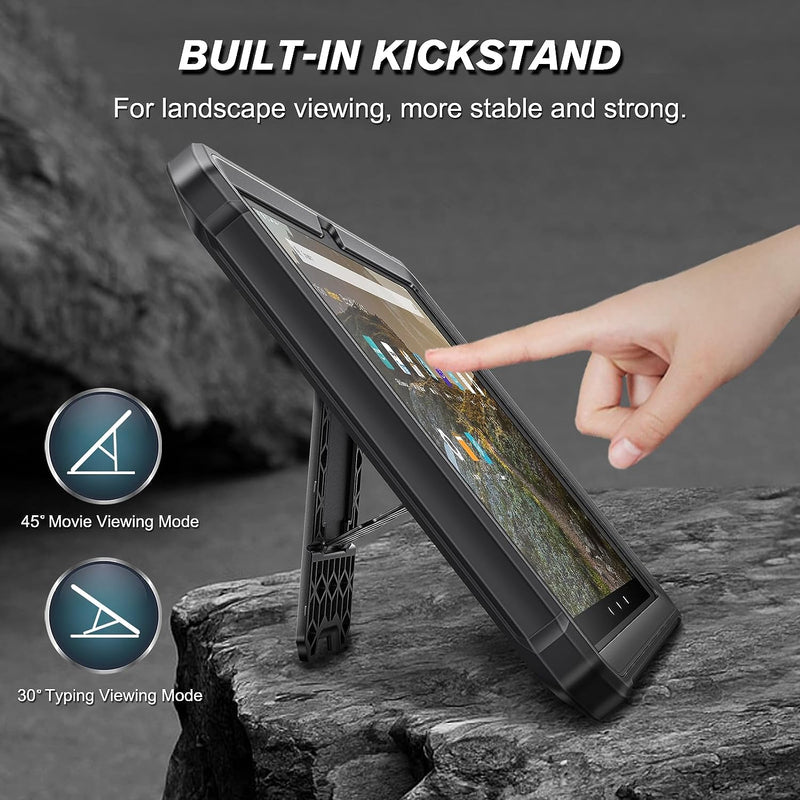 Fire Max 11 Tablet (13th Gen, 2023) Tuatara Kickstand Case with Screen Protector | Fintie