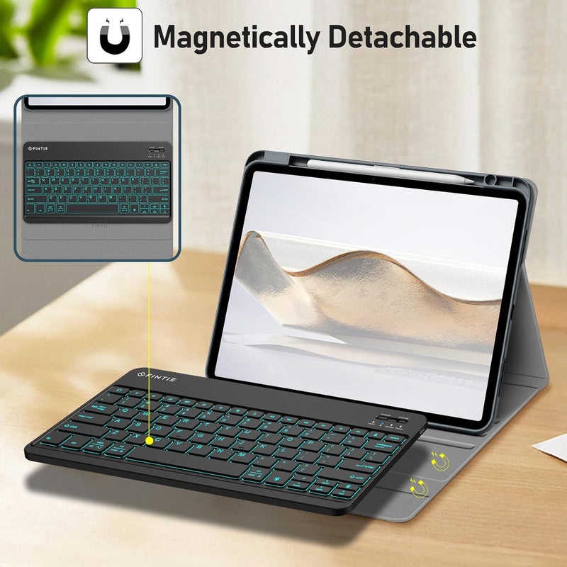 Fintie for ipad pro 13-inch backlight keyboard case
