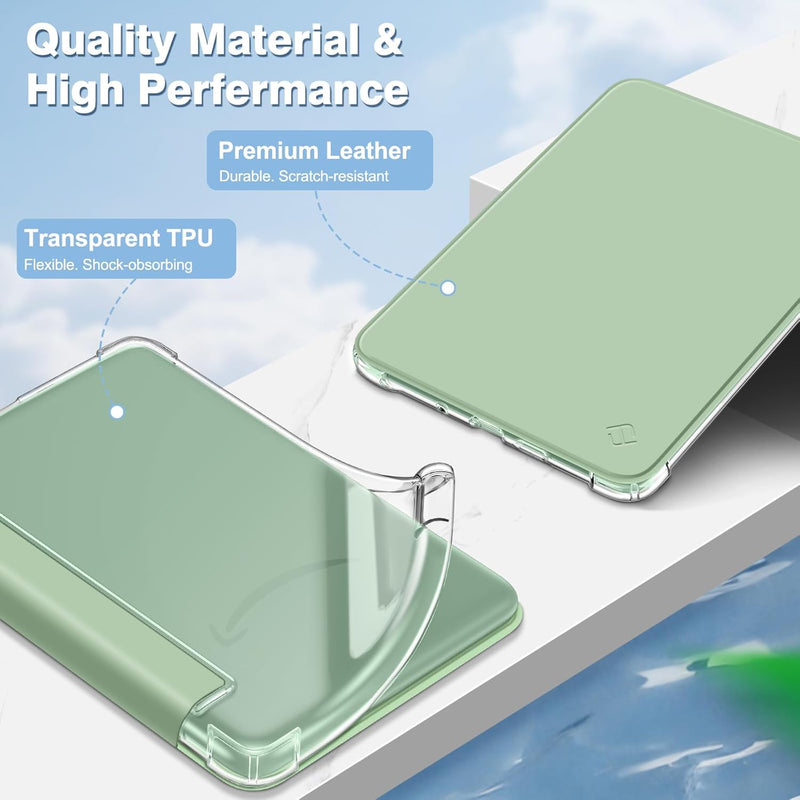 6-Inch Kindle (11th Gen 2024/2022) Slim Case Clear TPU Back Cover | Fintie
