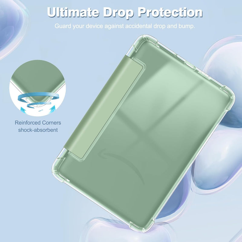 6-Inch Kindle (11th Gen 2024/2022) Slim Case Clear TPU Back Cover | Fintie