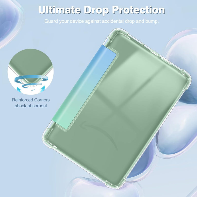6-Inch Kindle (11th Gen 2024/2022) Slim Case Clear TPU Back Cover | Fintie
