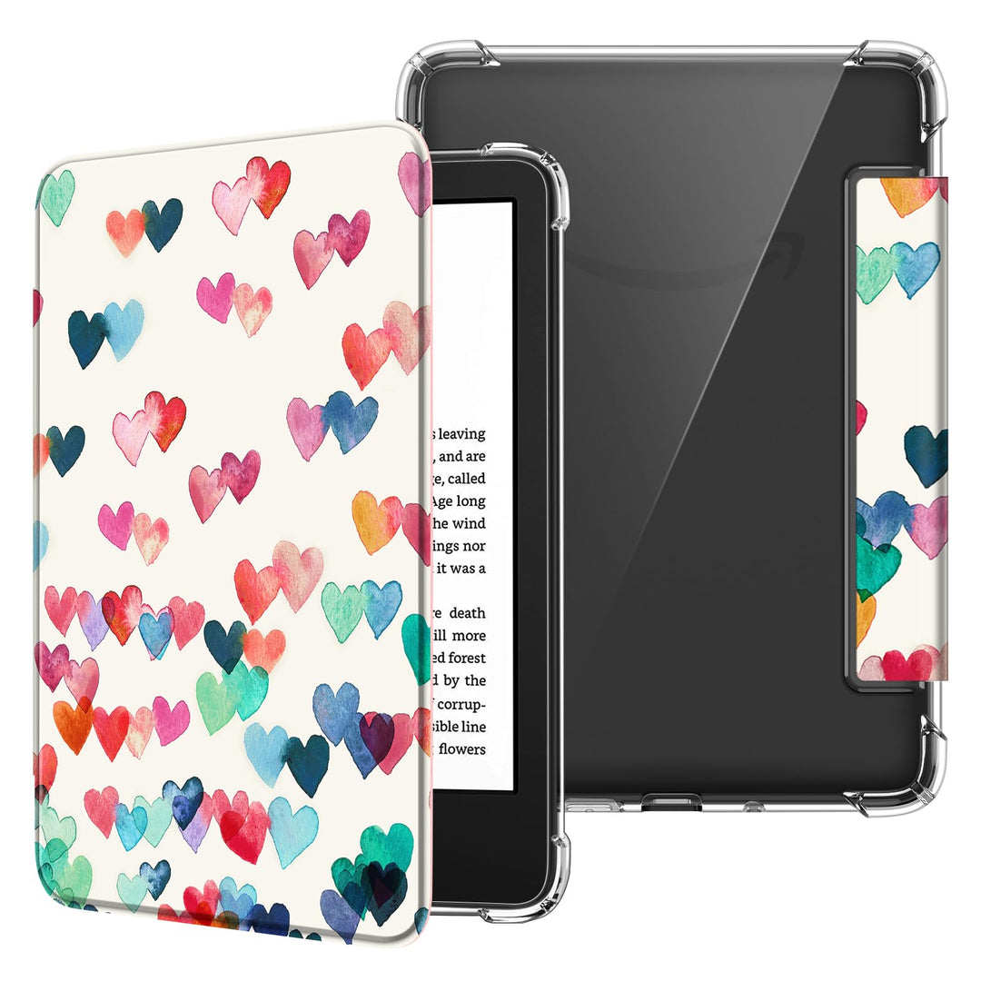 Kindle 11th Gen (2024/2022) 6-Inch Slim Case w/Clear TPU Back