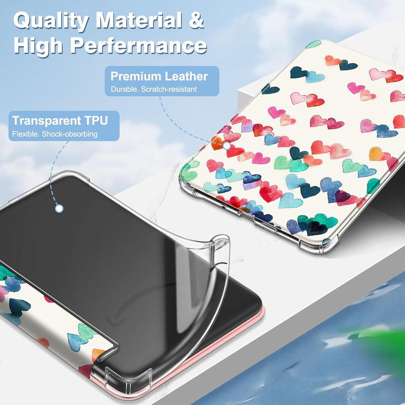 6-Inch Kindle (11th Gen 2024/2022) Slim Case Clear TPU Back Cover | Fintie