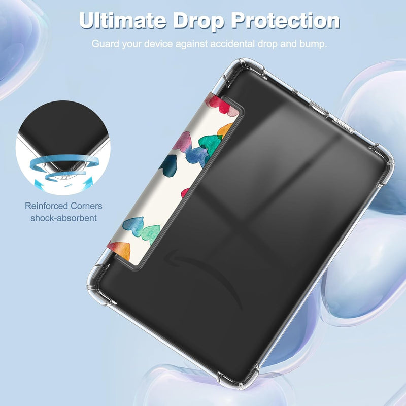 6-Inch Kindle (11th Gen 2024/2022) Slim Case Clear TPU Back Cover | Fintie