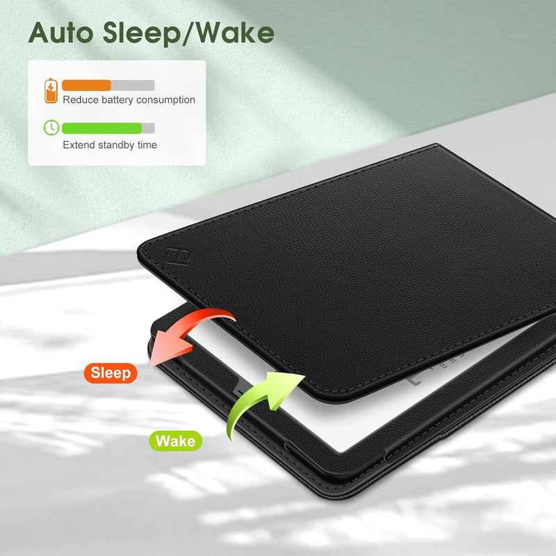 Flip Case for Kindle Paperwhite 7"/6.8" (12th/11th Gen) and Kindle Colorsoft [Vertical Stand Cover] | Fintie