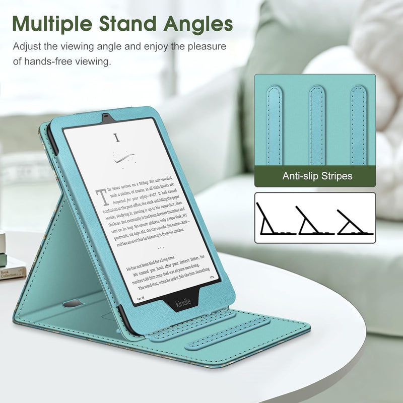 Flip Case for Kindle Paperwhite 7"/6.8" (12th/11th Gen) and Kindle Colorsoft [Vertical Stand Cover] | Fintie