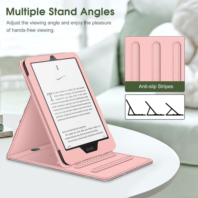 Flip Case for Kindle Paperwhite 7"/6.8" (12th/11th Gen) and Kindle Colorsoft [Vertical Stand Cover] | Fintie