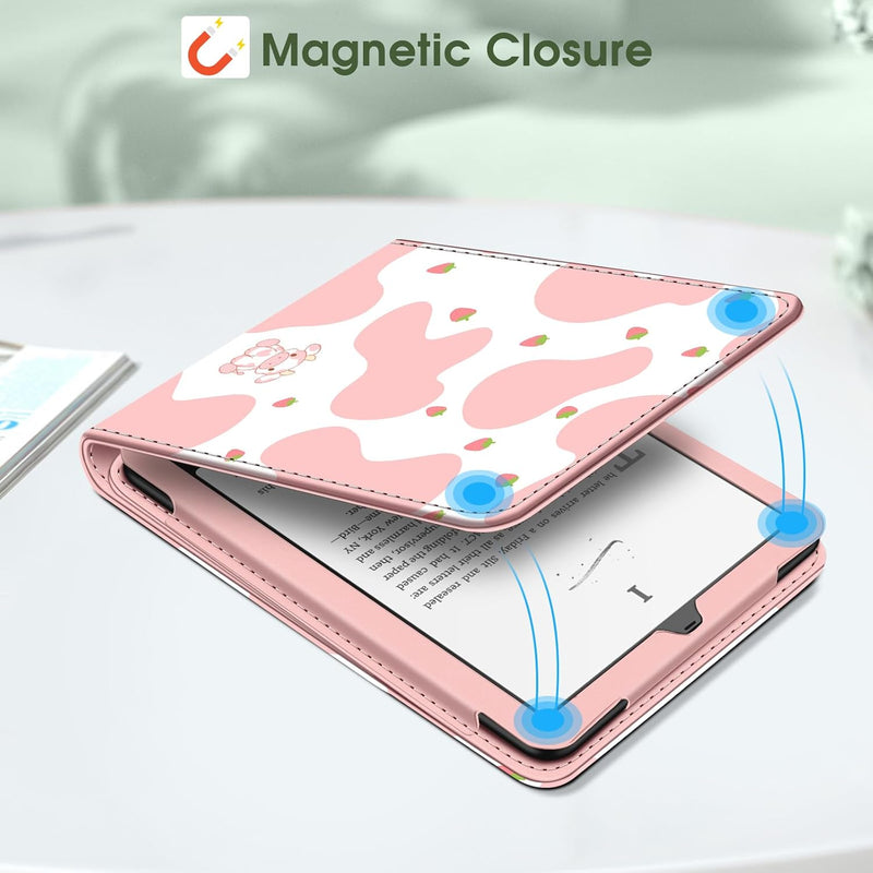 Flip Case for Kindle Paperwhite 7"/6.8" (12th/11th Gen) and Kindle Colorsoft [Vertical Stand Cover] | Fintie