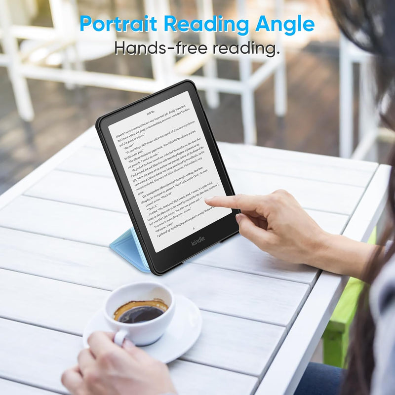 7" Kindle Paperwhite 2024/Kindle Colorsoft Trifold Stand Cover [Auto-Wake/Sleep] | Fintie
