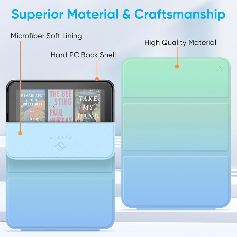 7" Kindle Paperwhite 2024/Kindle Colorsoft Trifold Stand Cover [Auto-Wake/Sleep] | Fintie