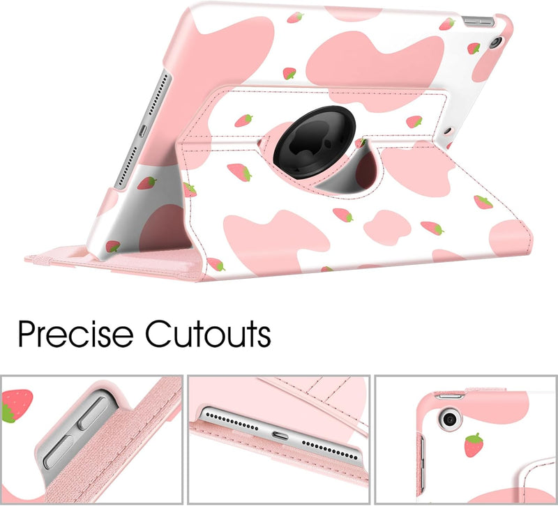 iPad 9th Gen / iPad 8th/7th Gen 360-Degree Rotating Case with Pencil Holder | Fintie