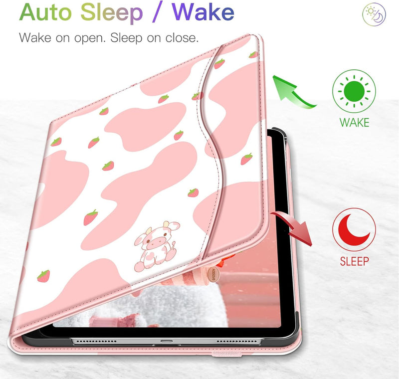 iPad Air 11" (M3 2025, M2 2024)/ iPad Air 5th/4th Gen (10.9") Multi-Angle Viewing Case | Fintie