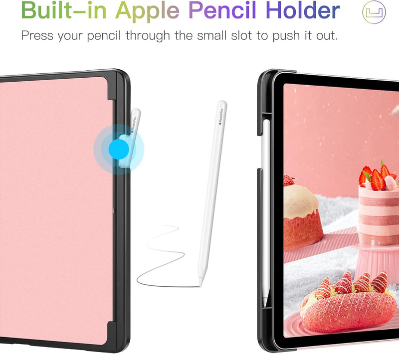 iPad Air 11" (M3 2025, M2 2024)/ iPad Air 5th/4th Gen (10.9") Multi-Angle Viewing Case | Fintie