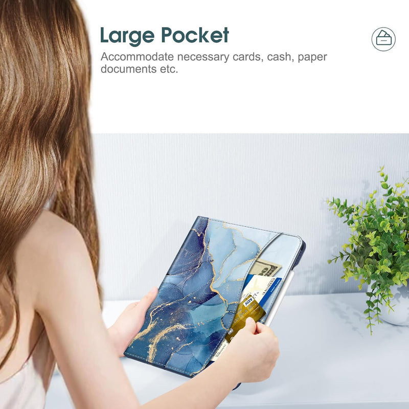 m4 ipad pro 11 case with a pocket for storing cash, notes, cards