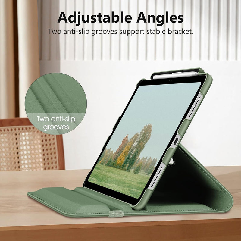 iPad Pro 11-inch 2024 (M4 chip) 360-Degree Swiveling Stand Case | Fintie
