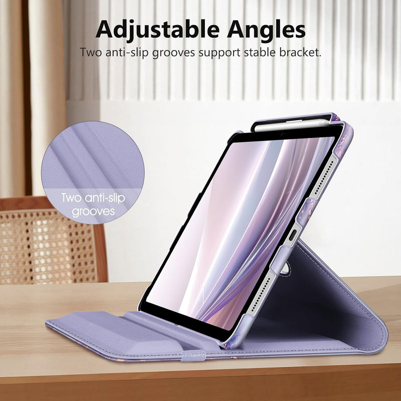 iPad Pro 11-inch 2024 (M4 chip) 360-Degree Swiveling Stand Case | Fintie
