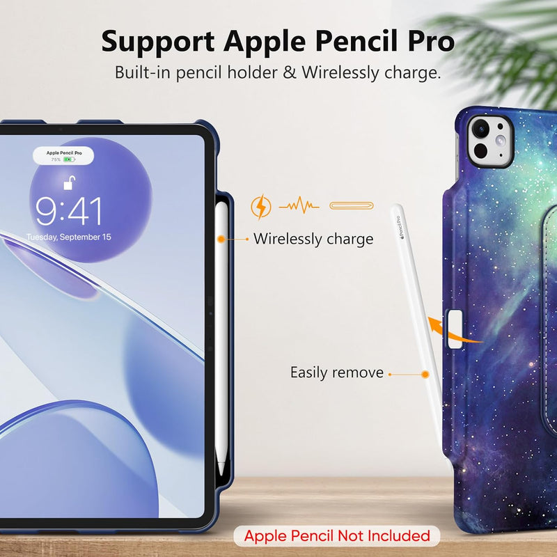 iPad Pro 13 2024 (M4 chip) 360-Degree Rotating Case | Fintie