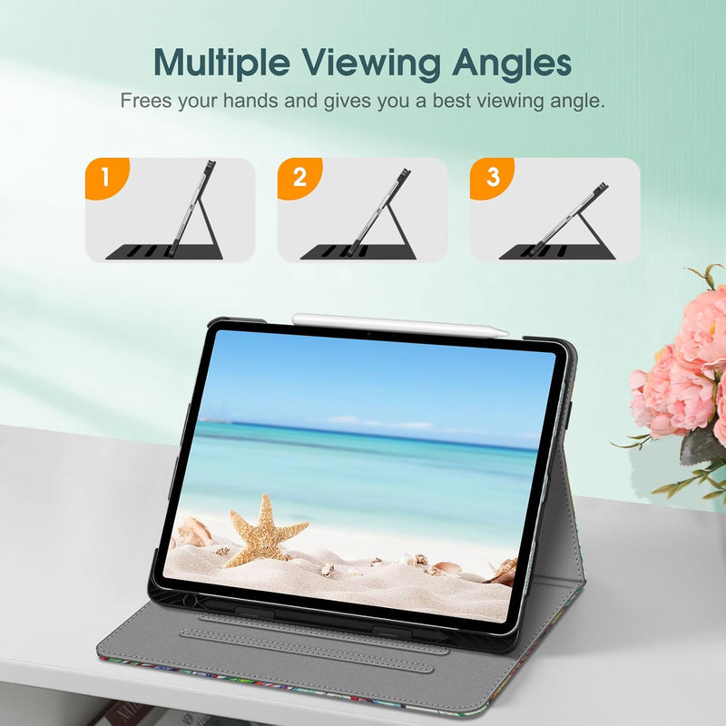 iPad Air 13" (M3/M2 chip) Multi-Angle Viewing Case | Fintie