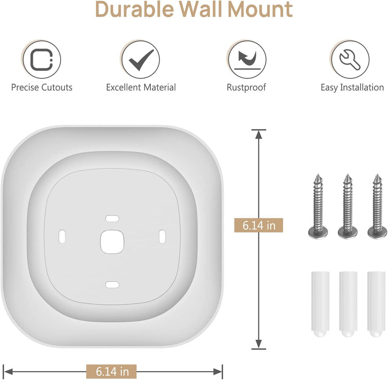 Ecobee Smart Thermostat Premium/Enhanced 2022 Wall Plate Cover | Fintie