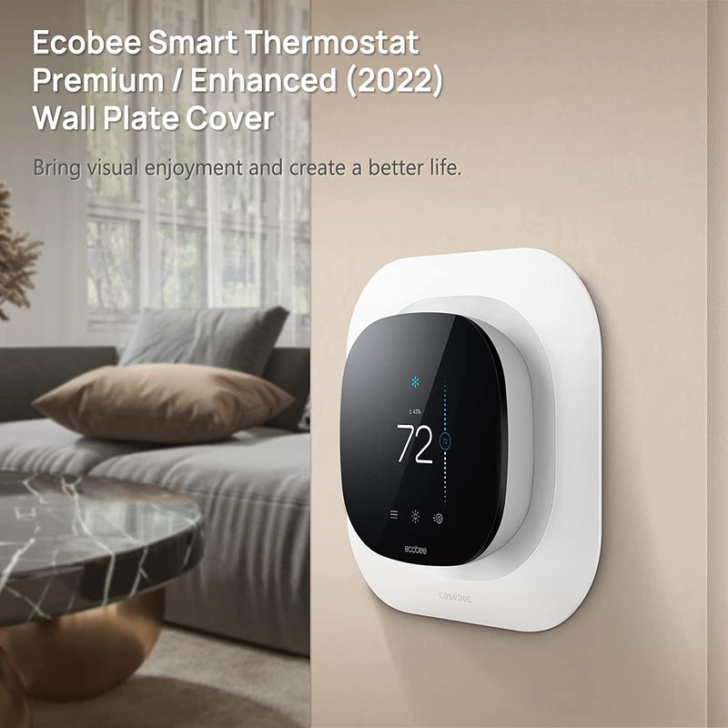 Ecobee Smart Thermostat Premium/Enhanced 2022 Wall Plate Cover | Fintie