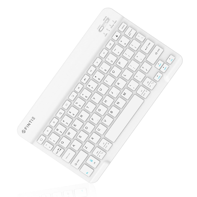 10-Inch Ultrathin Wireless Bluetooth Keyboard for iPad/iPhone/Android Tablets | Fintie