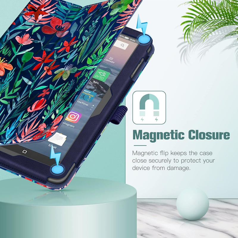 Fire HD 8 / Fire HD 8 Plus (12th/10th Gen, 2024/2022/2020) Folio Case | Fintie