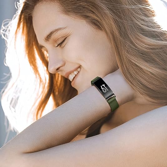 Fitbit Inspire 2/Inspire HR/Inspire/Ace 3/Ace 2 Elastic Nylon Loop Band | Fintie